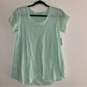 Soft Surroundings Women’s Scoop Neck Shirt XS NEW